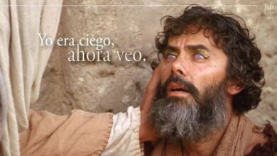 Era ciego pero ahora puedo ver la luz