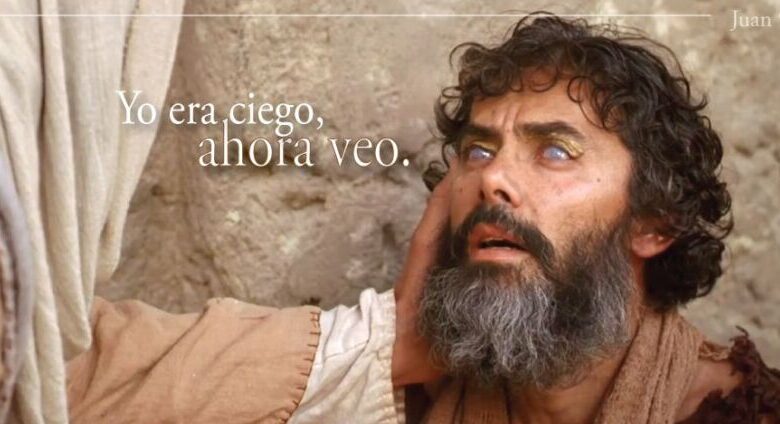 Era ciego pero ahora puedo ver la luz