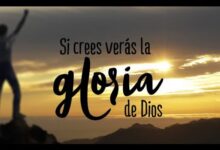 Viendo la gloria de Dios